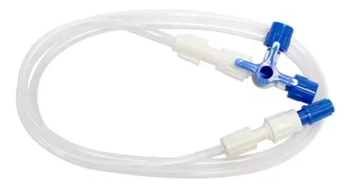 LLAVE DE 3 VIAS CON EXTENCION DE 10CM, 30CM, 50CM, 100CM OPTIMED