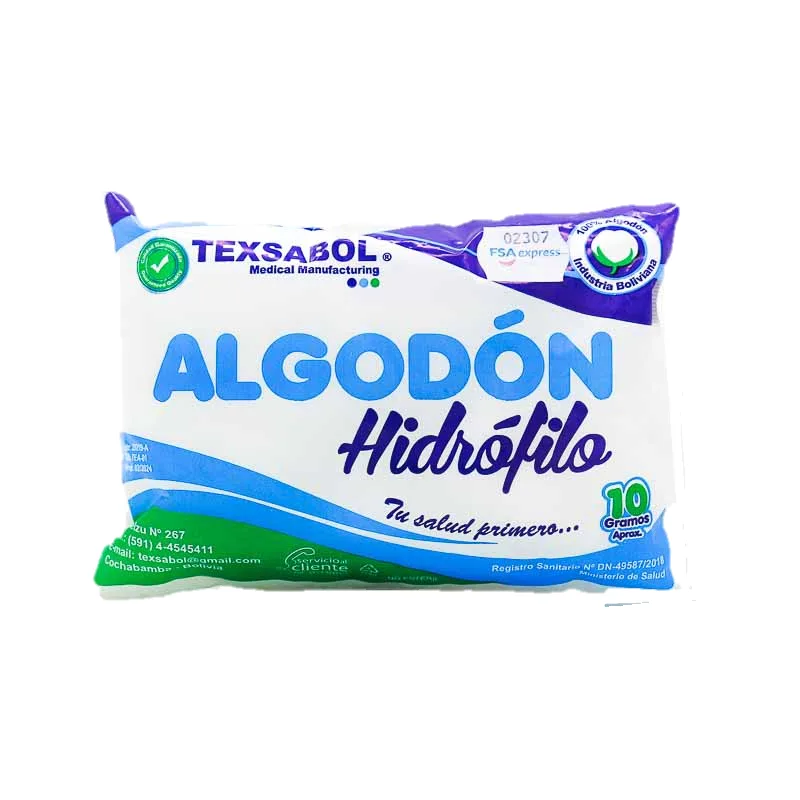 ALGODÓN DE 10 gr TEXSABOL
