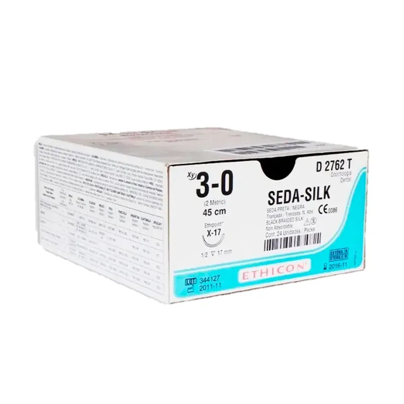 HILO SEDA NEGRA VARIEDAD DE MEDIDAS