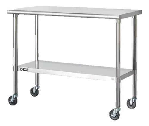 MESA DE APOYO ACERO INOX
